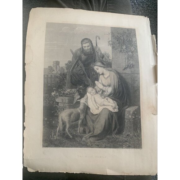 Family Bible Year Printed 1880’s by The National Publishing Co AS IS - Picture 15 of 16